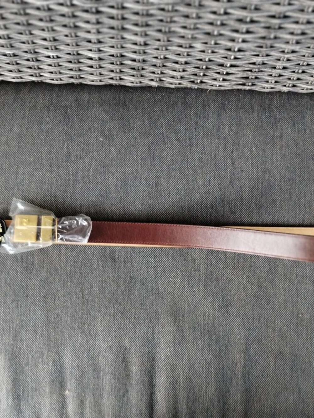 Vintage Pierre Cardin men’s brown full grain steerhide leather belt, size 36